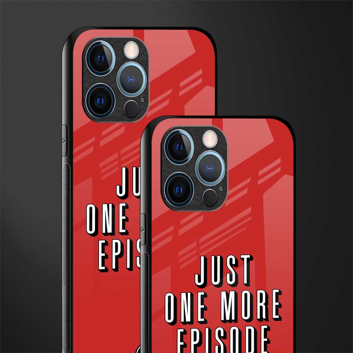 one more episode netflix glass case for iphone 12 pro image-2