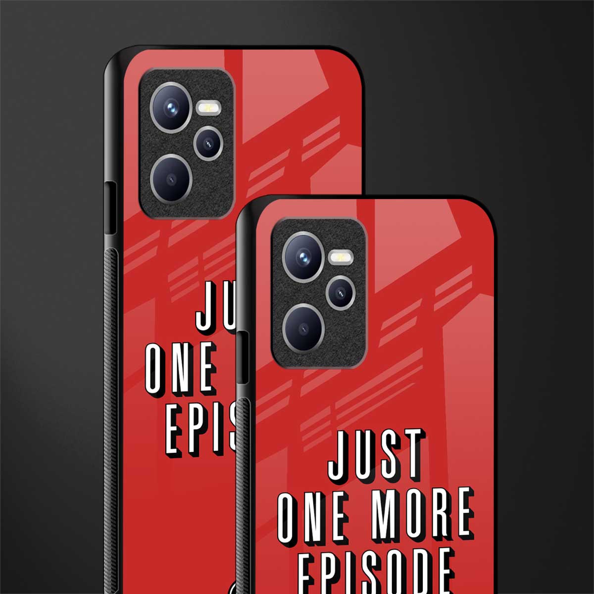 one more episode netflix glass case for realme c35 image-2
