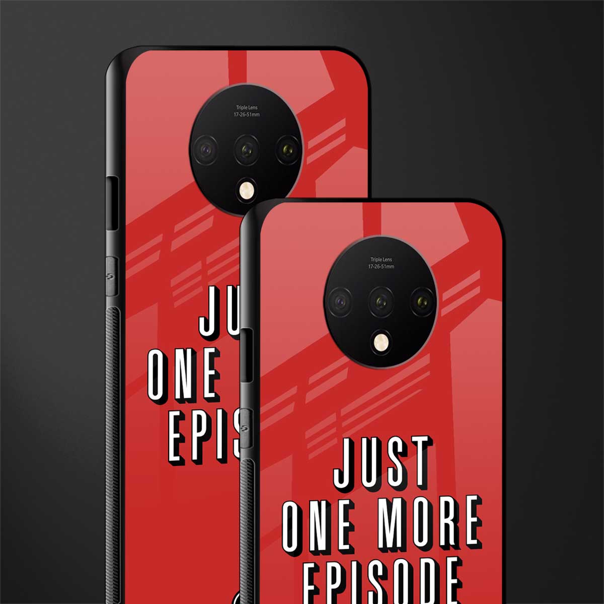 one more episode netflix glass case for oneplus 7t image-2