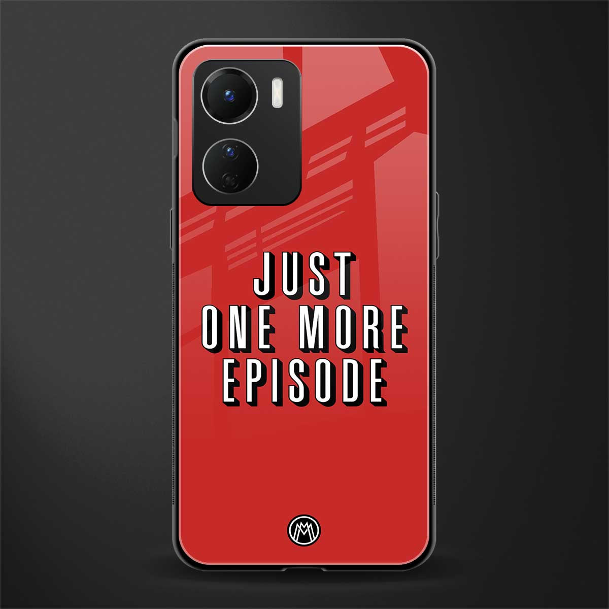 one more episode netflix back phone cover | glass case for vivo y16