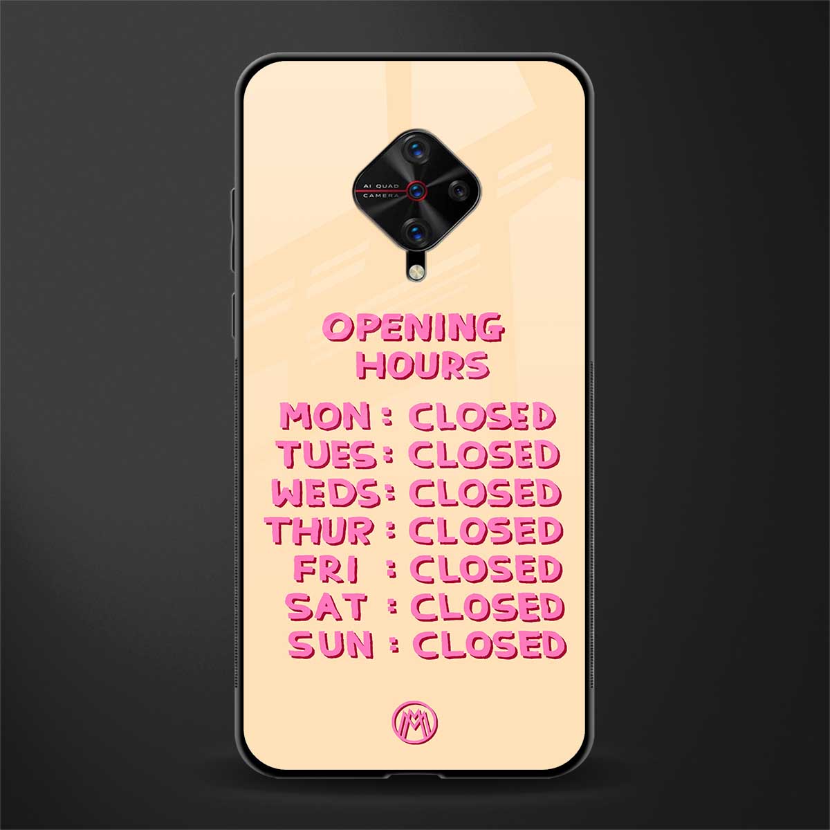 opening hours glass case for vivo s1 pro image