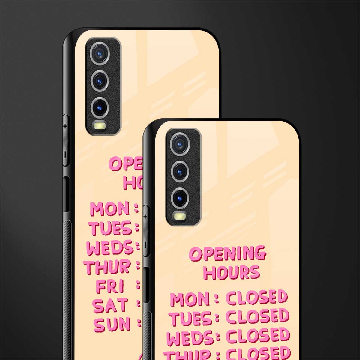 opening hours glass case for vivo y20svivo y20avivo y20g image-2