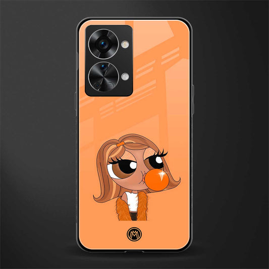 orange tote powerpuff girl glass case for phone case | glass case for oneplus nord 2t 5g