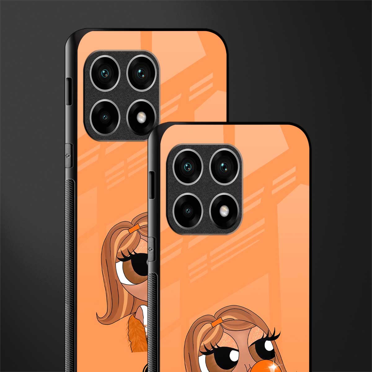 orange tote powerpuff girl glass case for oneplus 10 pro 5g image-2