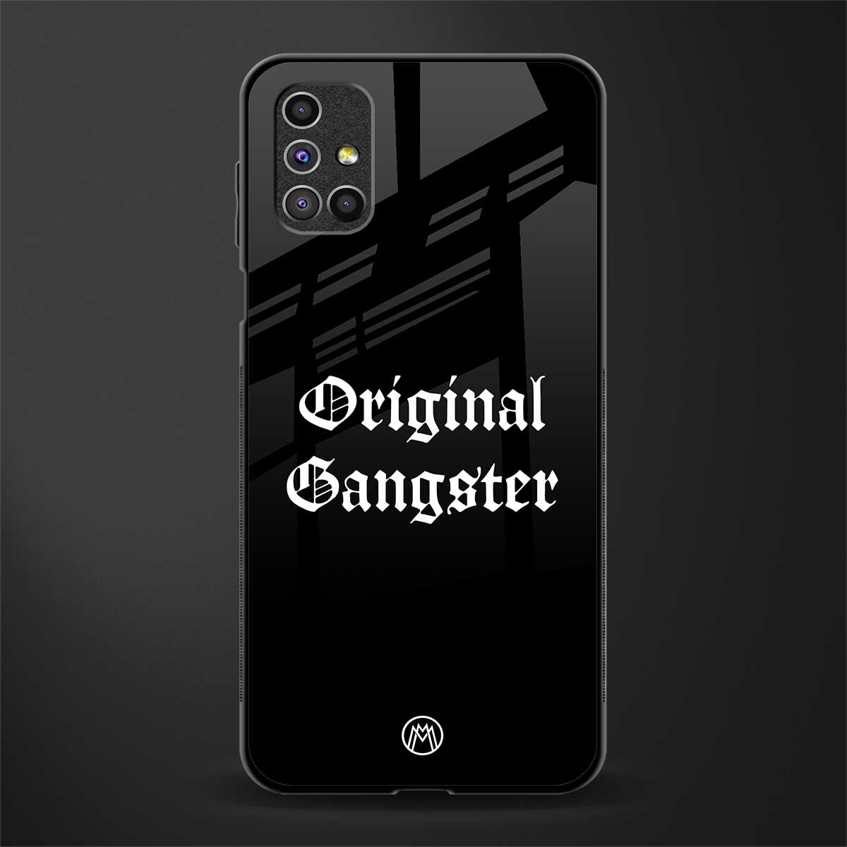 original gangster glass case for samsung galaxy m31s image