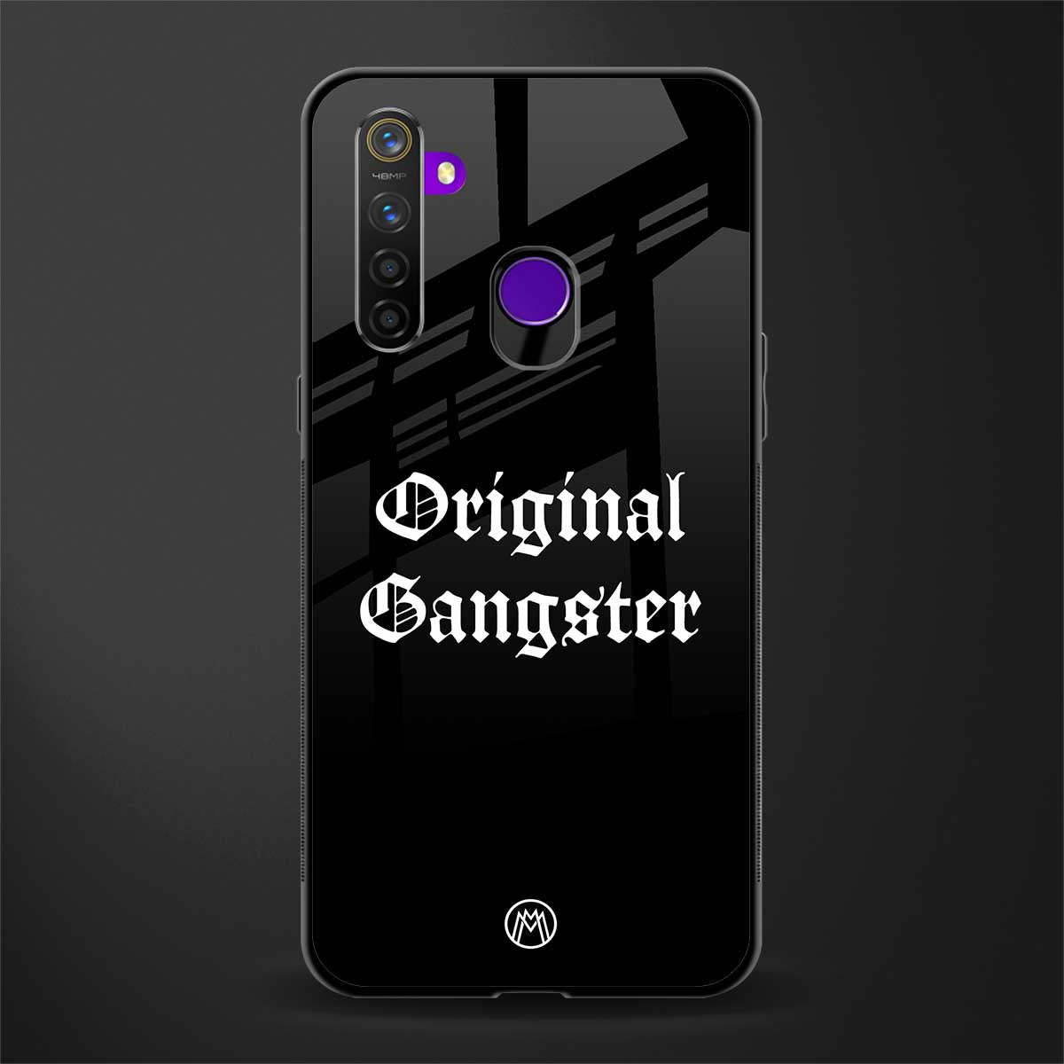 original gangster glass case for realme 5s image