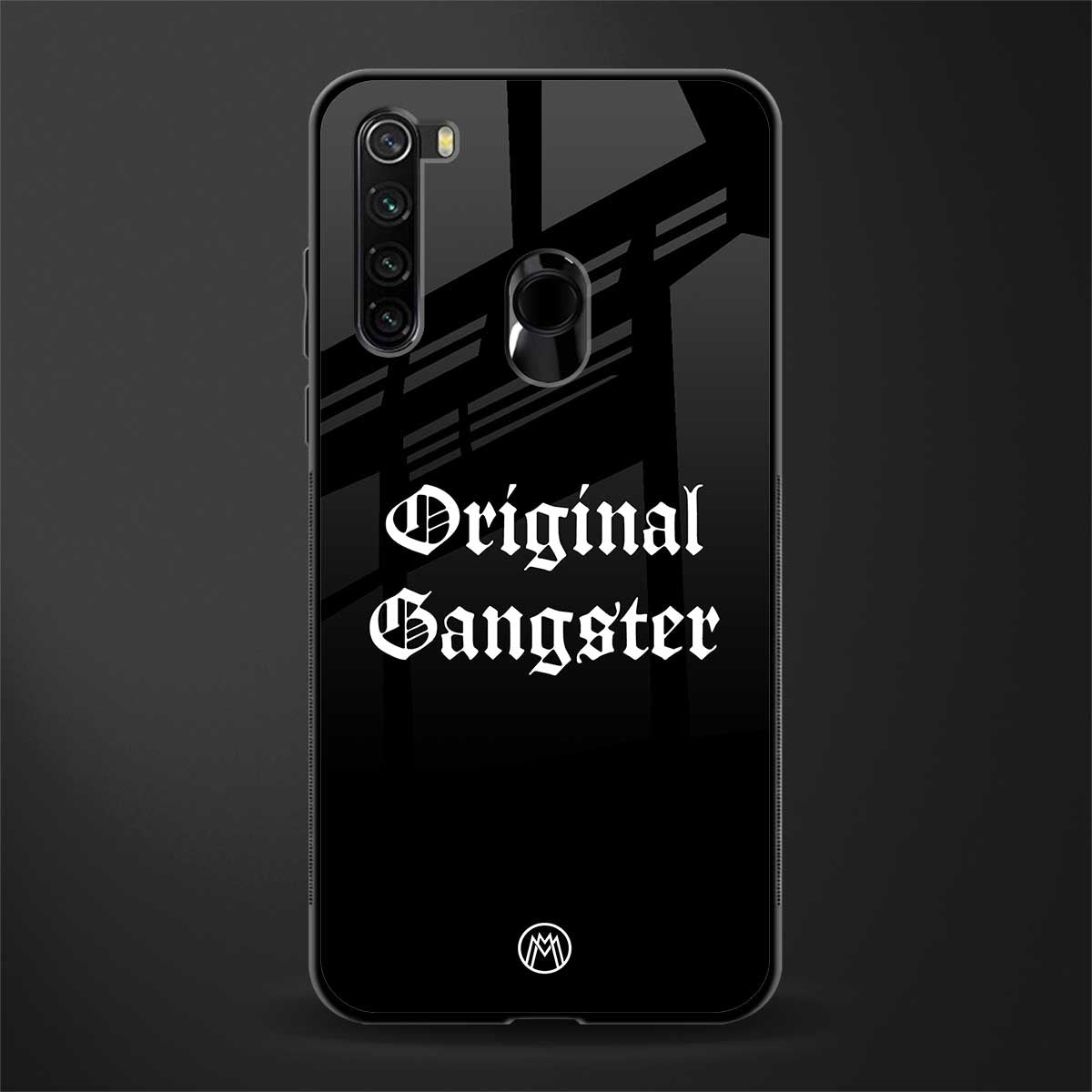 original gangster glass case for redmi note 8 image