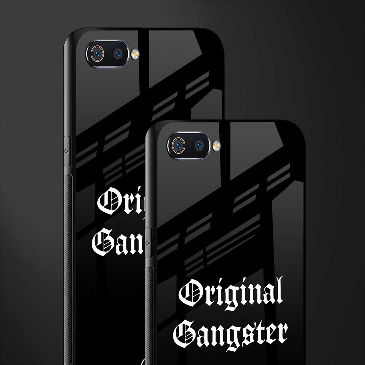 original gangster glass case for oppo a1k image-2
