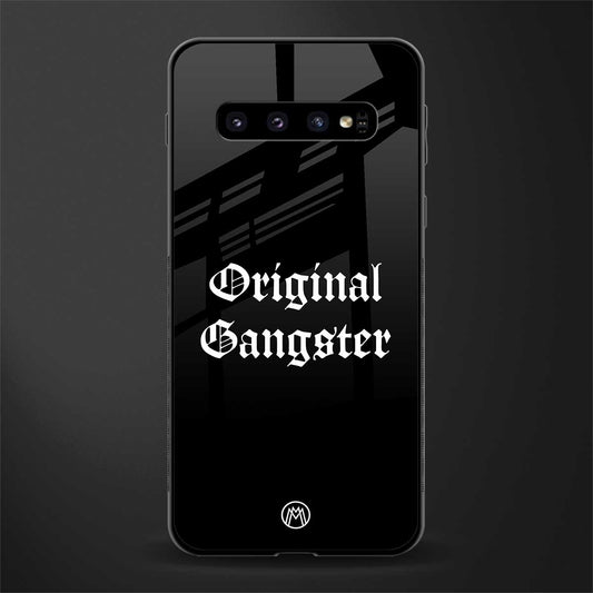 original gangster glass case for samsung galaxy s10 plus image