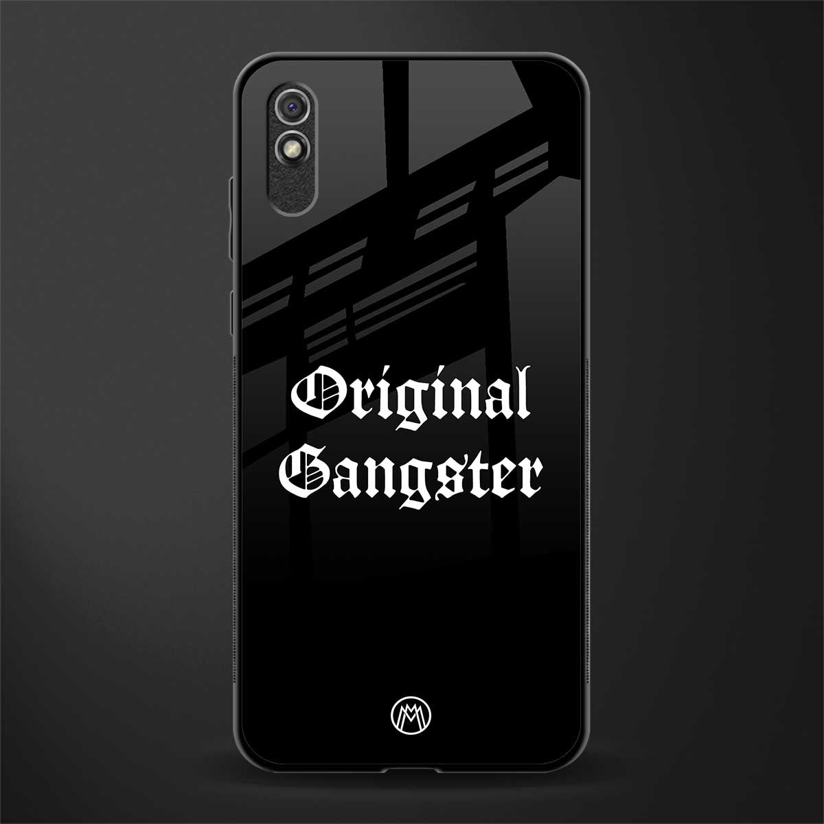 original gangster glass case for redmi 9i image
