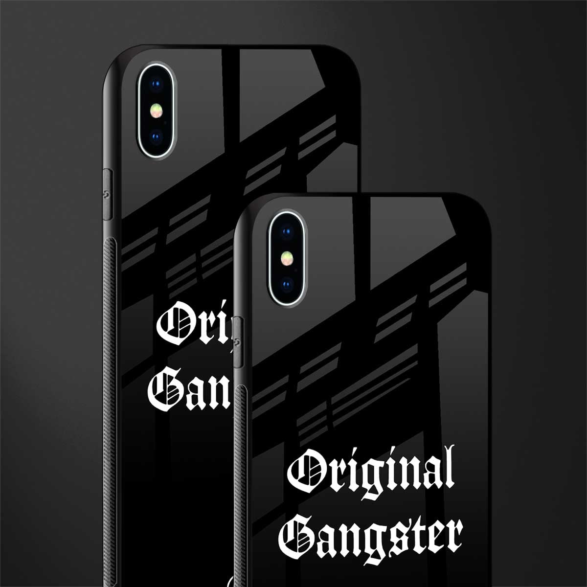 original gangster glass case for iphone xs max image-2