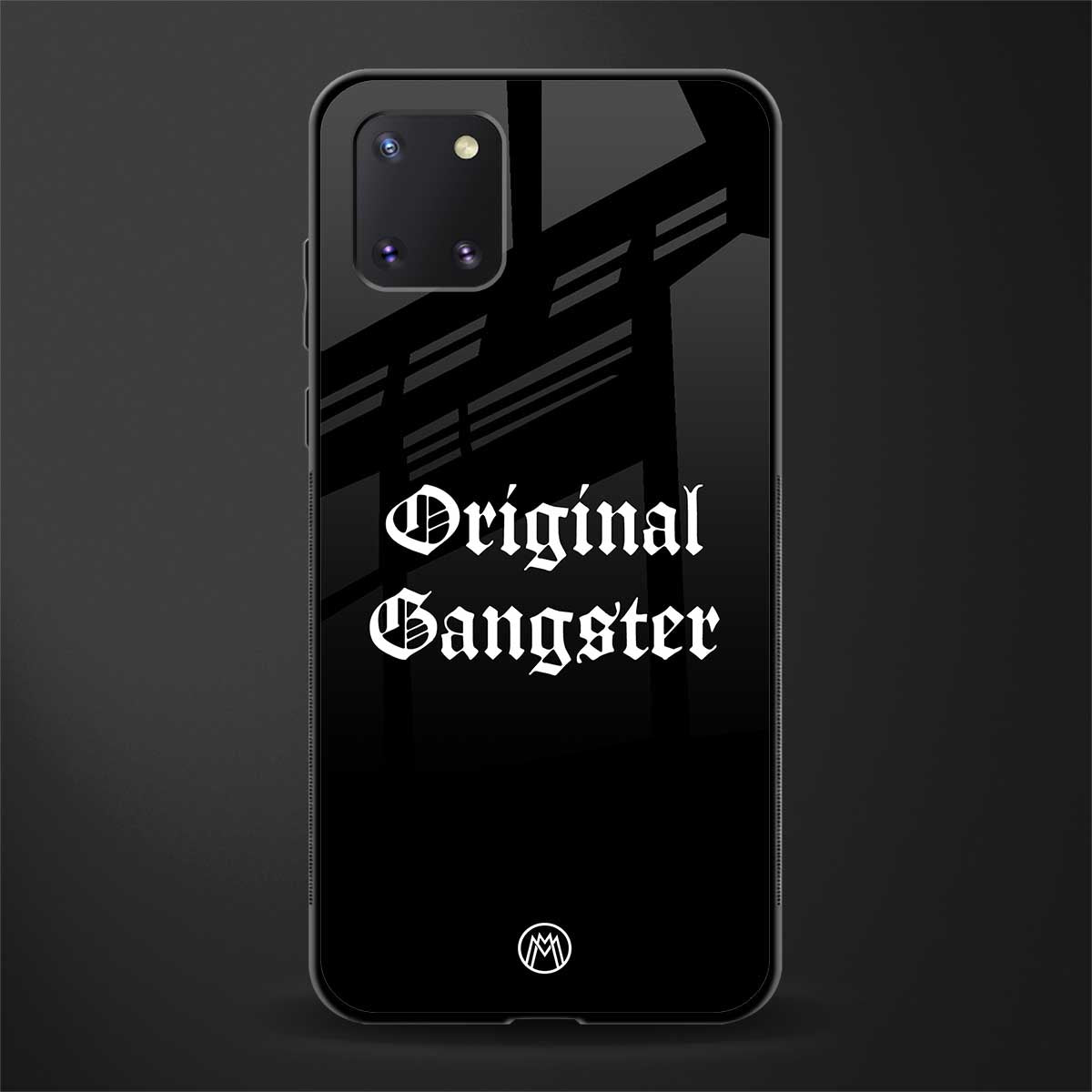original gangster glass case for samsung a81 image