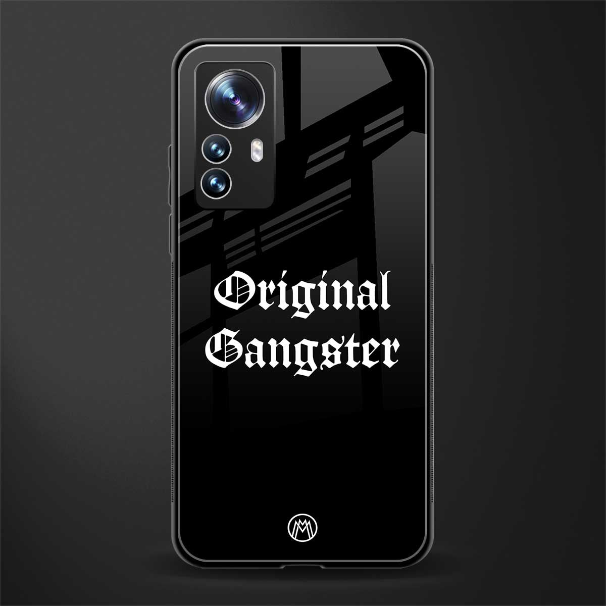 original gangster back phone cover | glass case for xiaomi 12 pro
