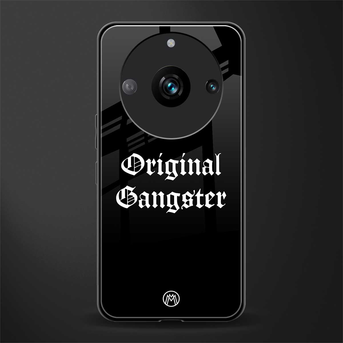 original gangster back phone cover | glass case for realme 11 pro 5g