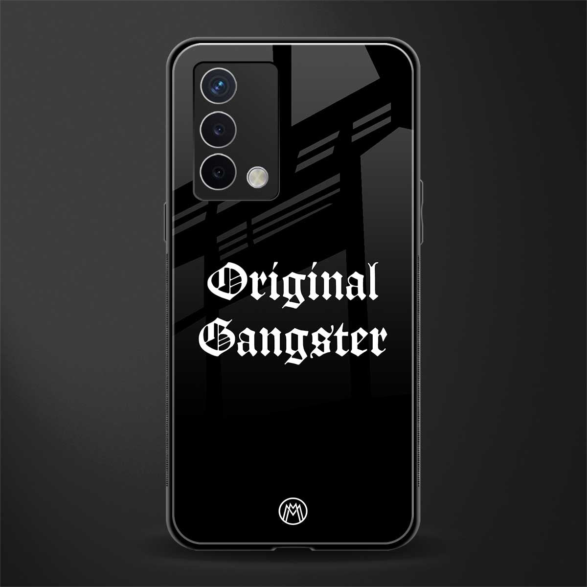 original gangster back phone cover | glass case for oppo a74 4g