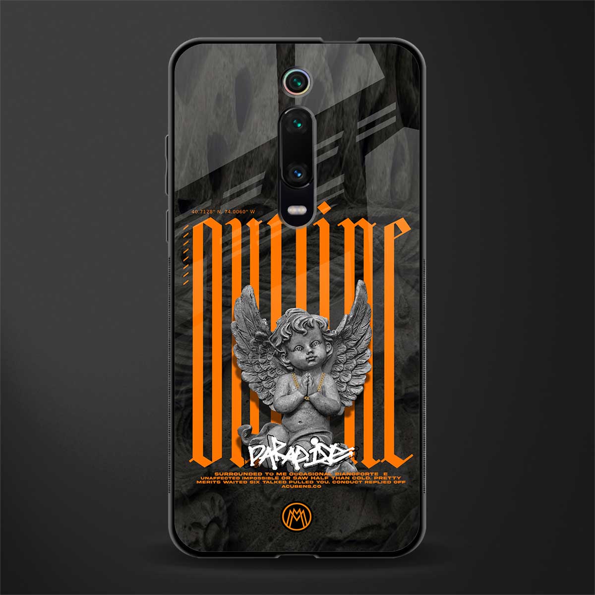 outline glass case for redmi k20 pro image