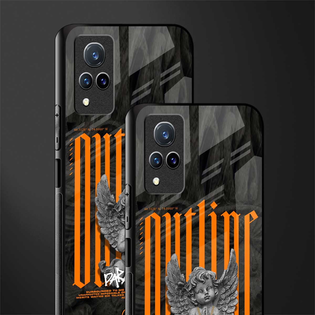 outline glass case for vivo v21 5g image-2