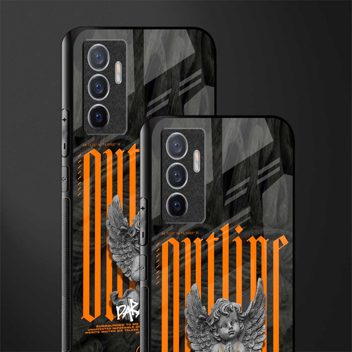 outline glass case for vivo v23e image-2