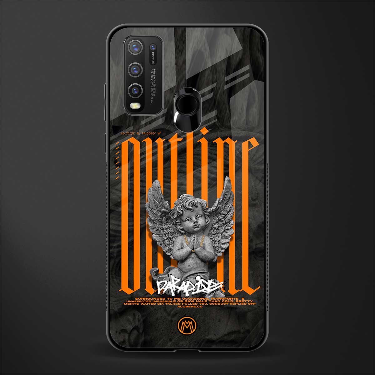 outline glass case for vivo y50 image