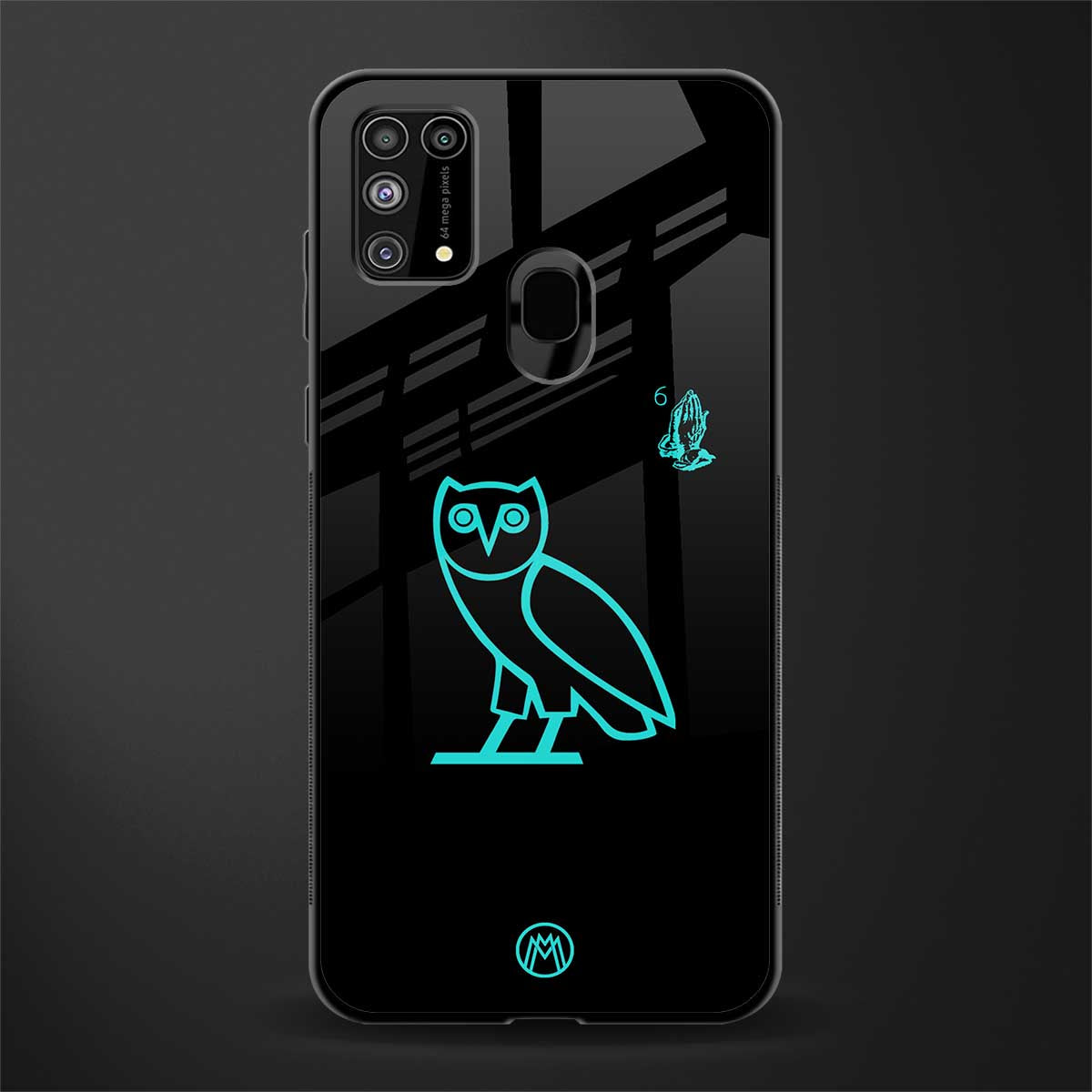 ovo glass case for samsung galaxy m31 prime edition image