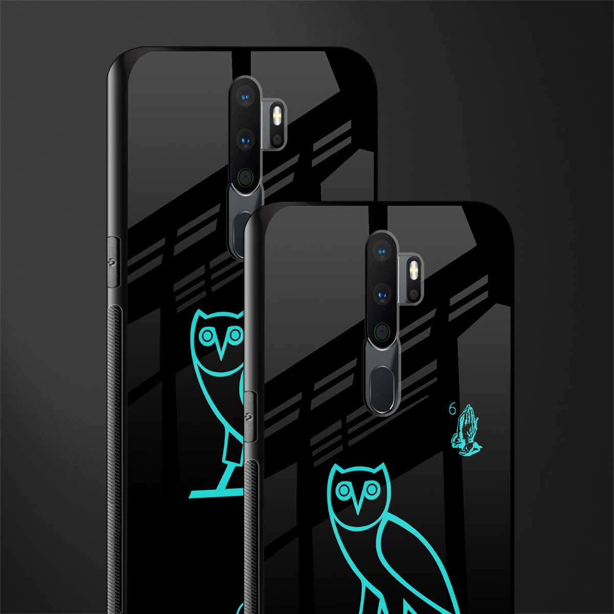 ovo glass case for oppo a5 2020 image-2