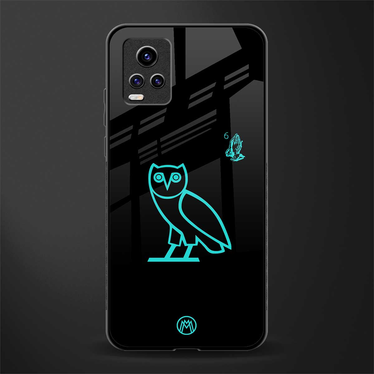 ovo back phone cover | glass case for vivo y73