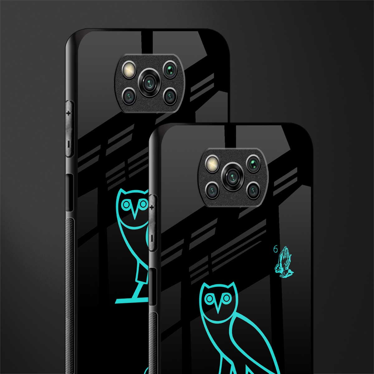 ovo glass case for poco x3 image-2