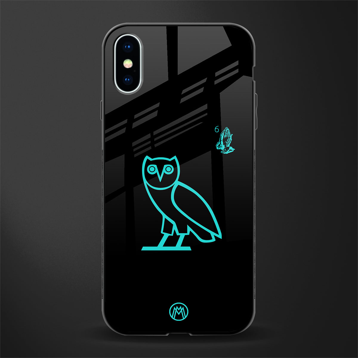 Ovo Phone Cover for iPhone XS Glass Case Mymerchandize