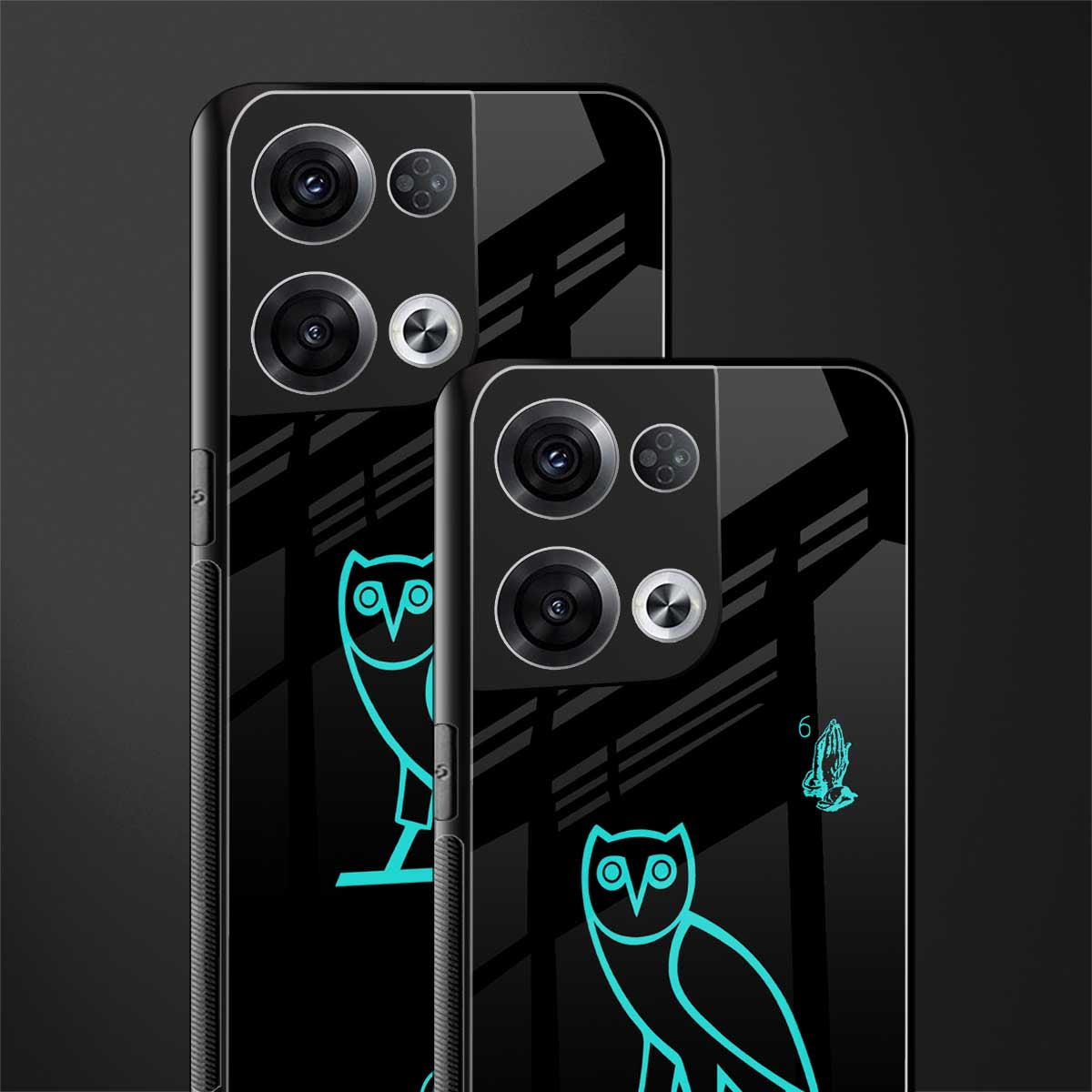 ovo back phone cover | glass case for oppo reno 8 pro