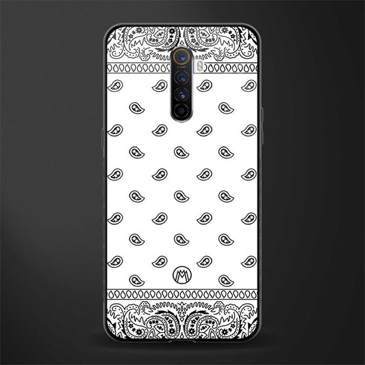 paisley white glass case for realme x2 pro image
