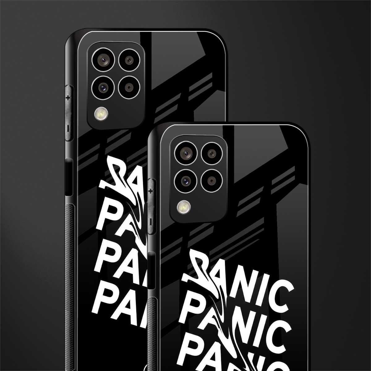panic back phone cover | glass case for samsung galaxy m33 5g