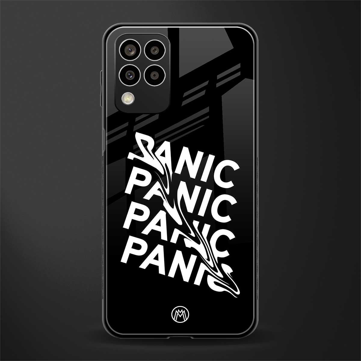 panic back phone cover | glass case for samsung galaxy m33 5g