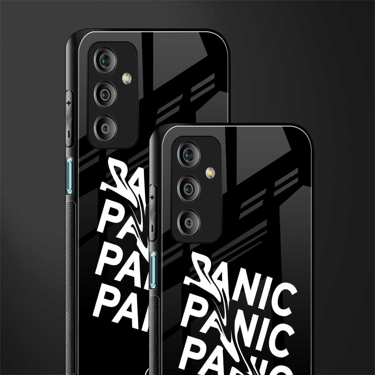 panic back phone cover | glass case for samsung galaxy f23 5g