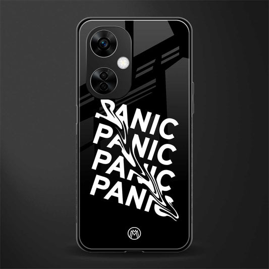 panic back phone cover | glass case for oneplus nord ce 3 lite