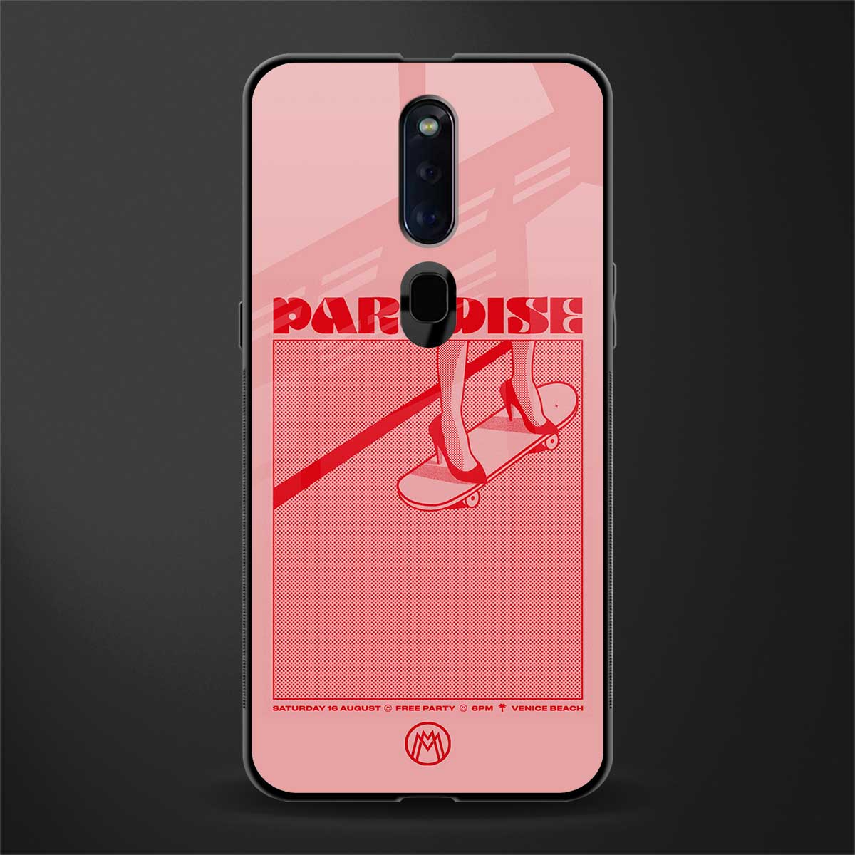 paradise glass case for oppo f11 pro image