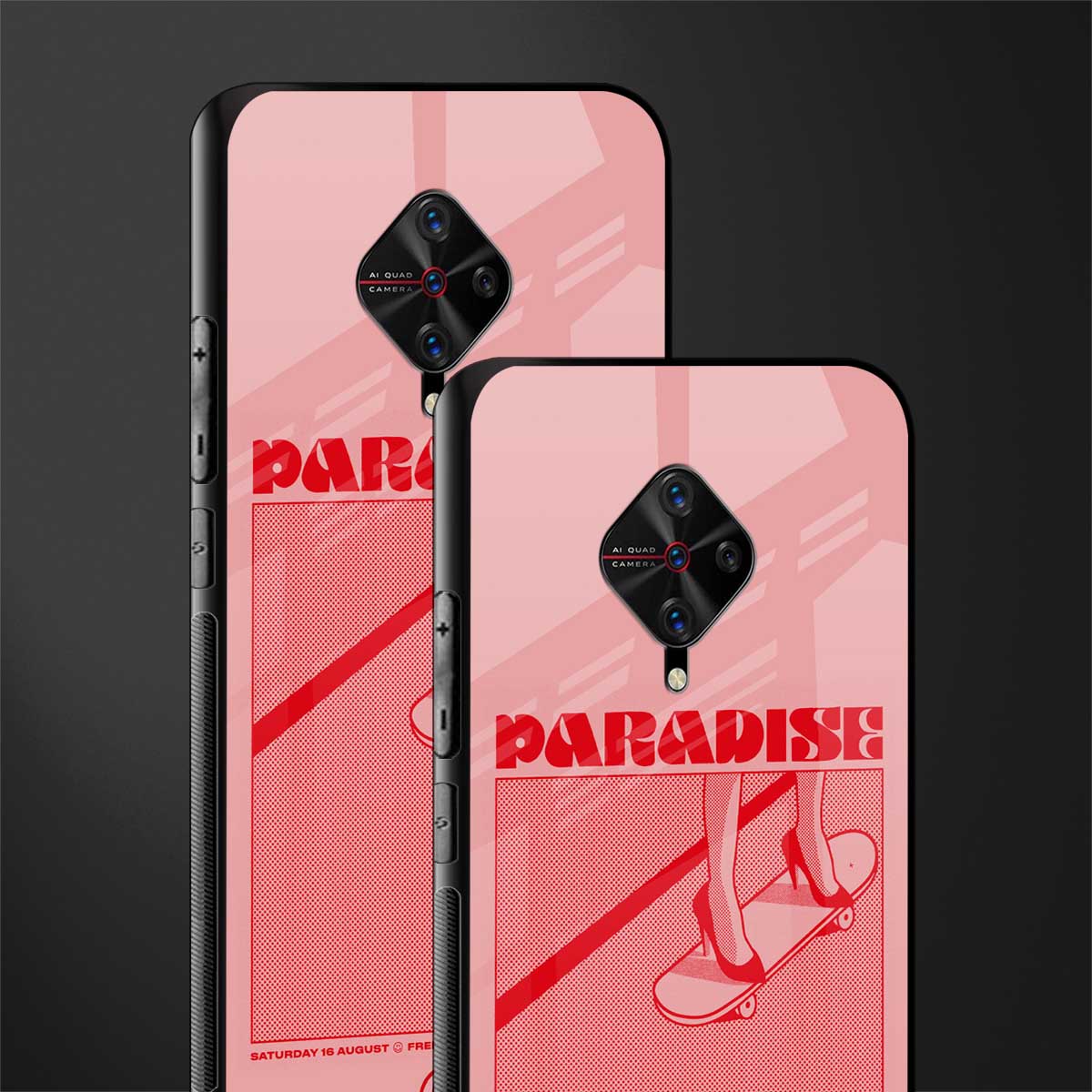 paradise glass case for vivo s1 pro image-2