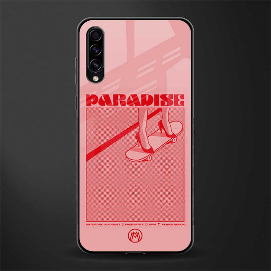 paradise glass case for samsung galaxy a70s image