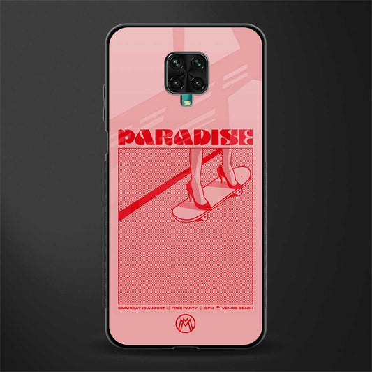 paradise glass case for redmi note 9 pro max image