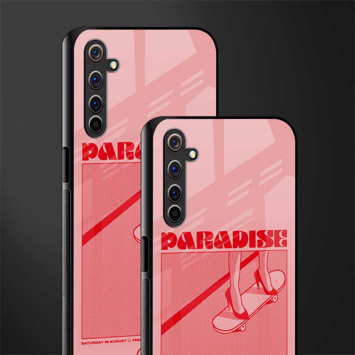 paradise glass case for realme 6i image-2