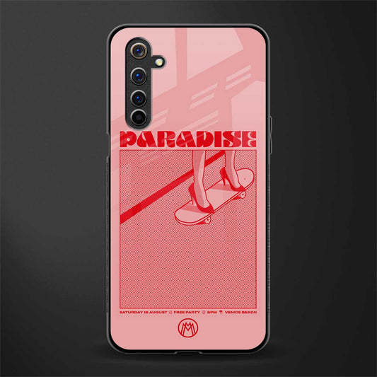 paradise glass case for realme 6 image