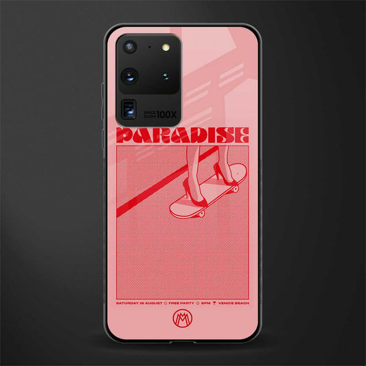 paradise glass case for samsung galaxy s20 ultra image