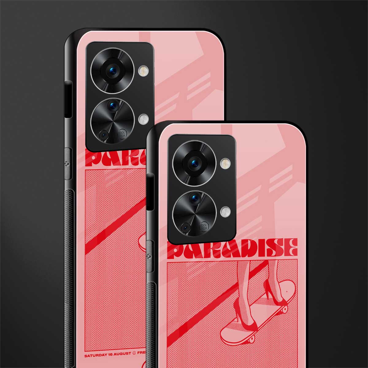 paradise glass case for phone case | glass case for oneplus nord 2t 5g