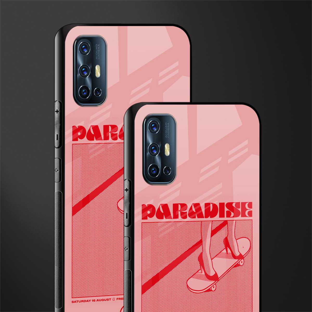paradise glass case for vivo v17 image-2