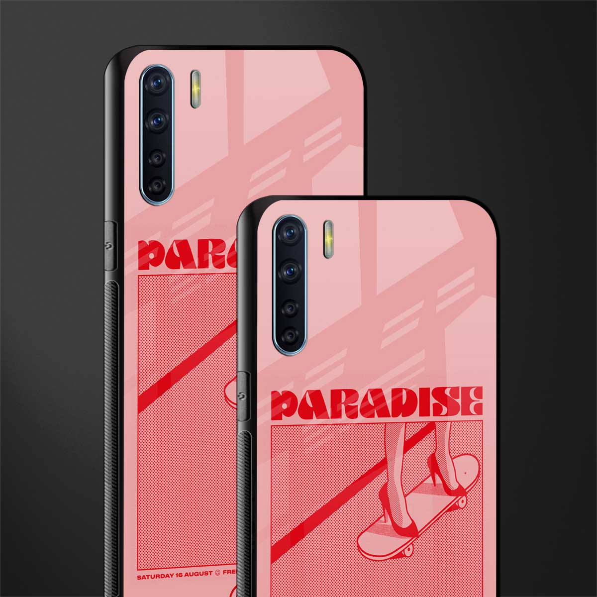 paradise glass case for oppo f15 image-2