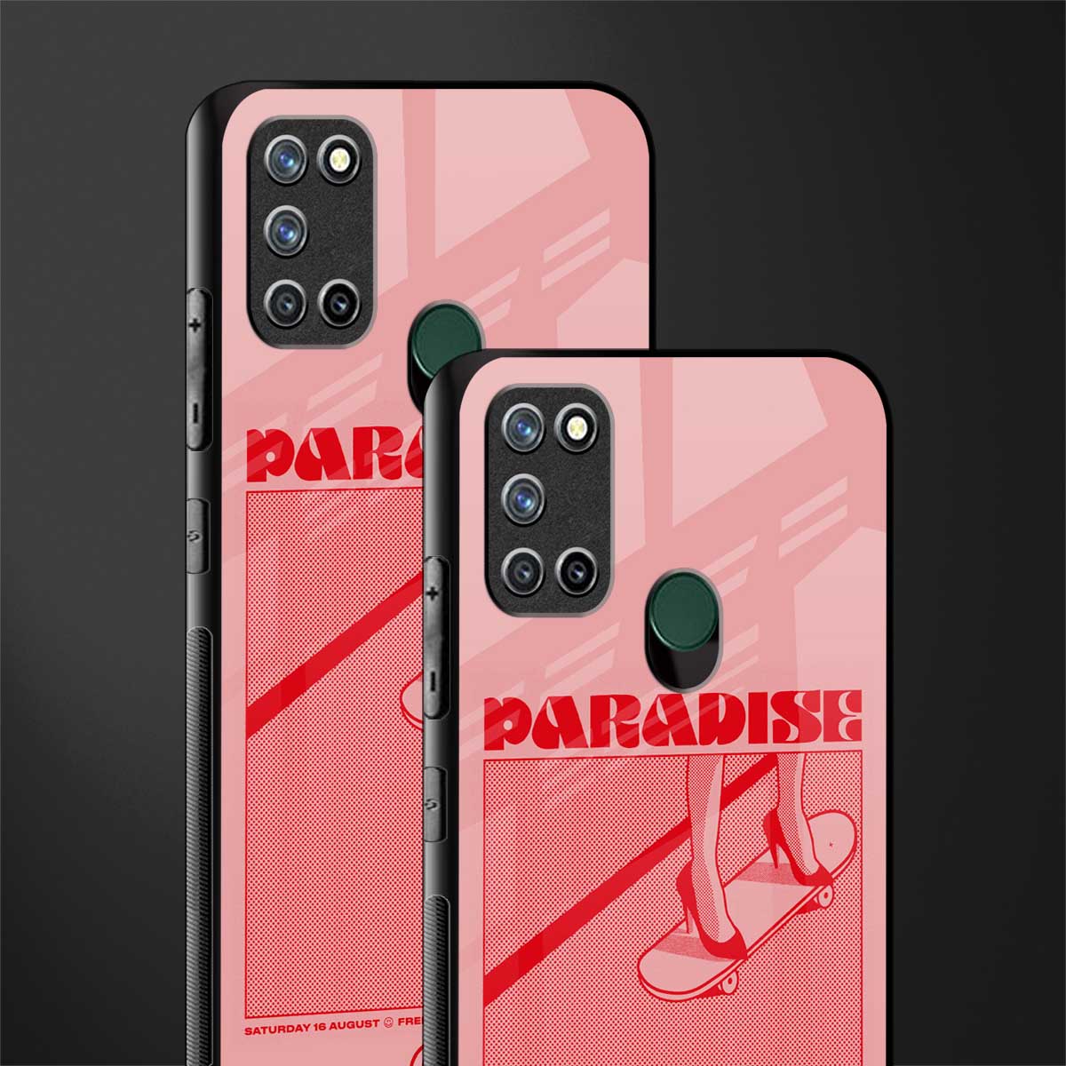 paradise glass case for realme 7i image-2