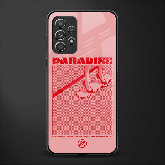 paradise glass case for samsung galaxy a72 image