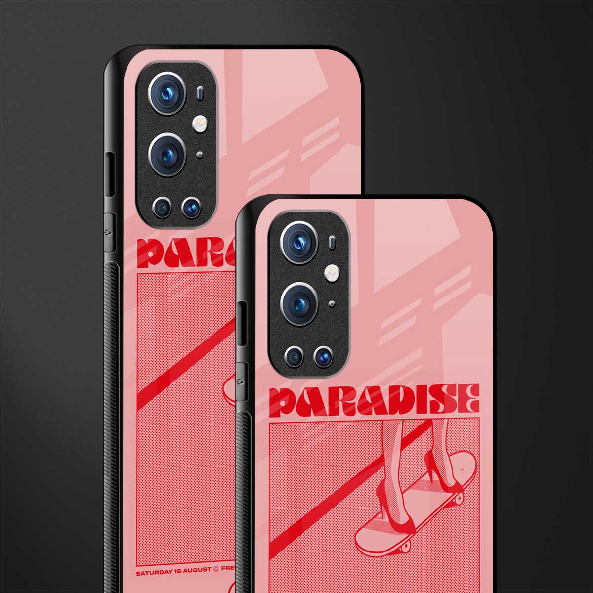 paradise glass case for oneplus 9 pro image-2