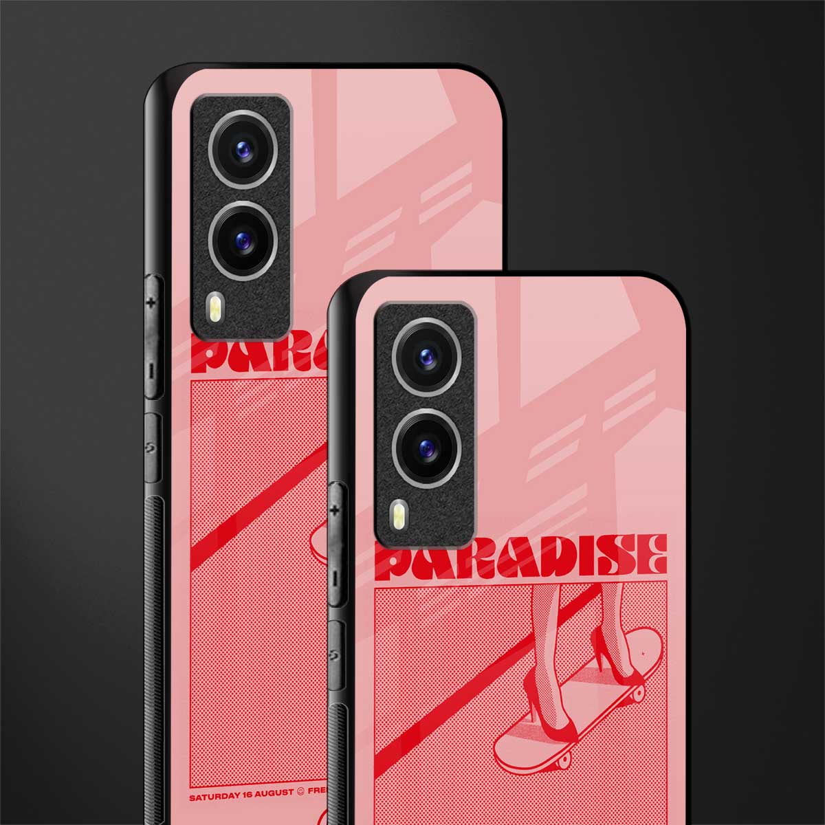 paradise glass case for vivo v21e 5g image-2