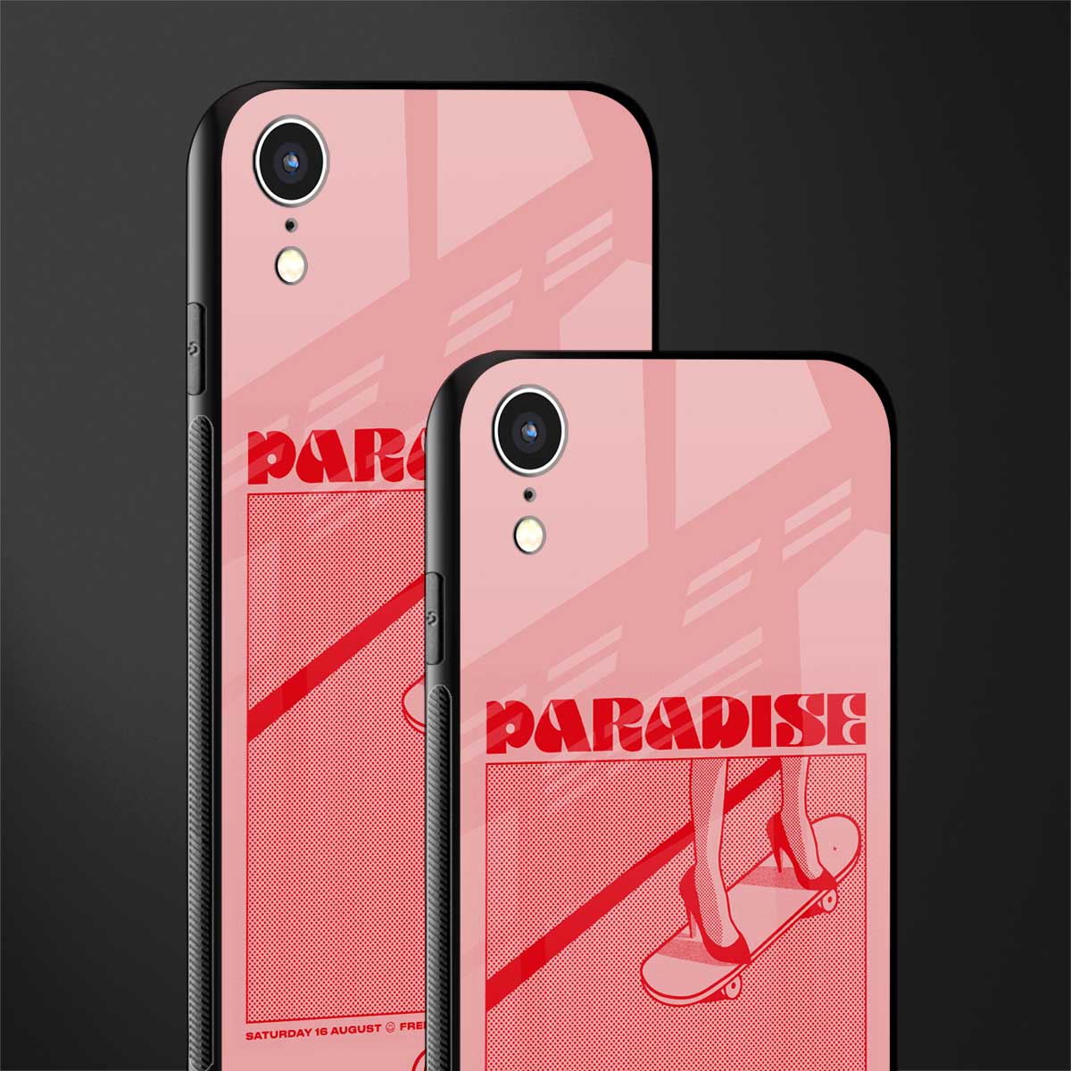 paradise glass case for iphone xr image-2