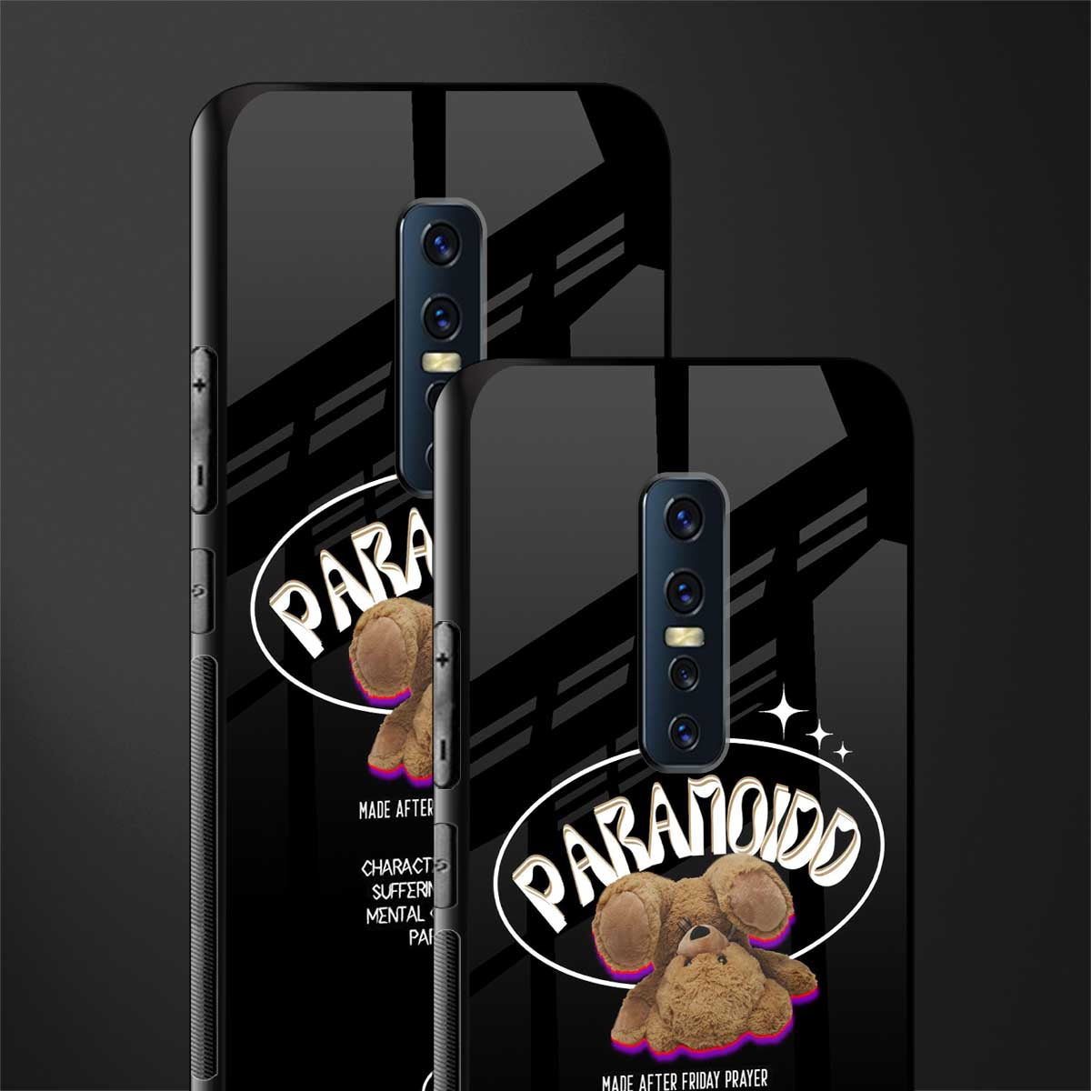 paranoid glass case for vivo v17 pro image-2